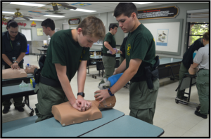 A CPR class