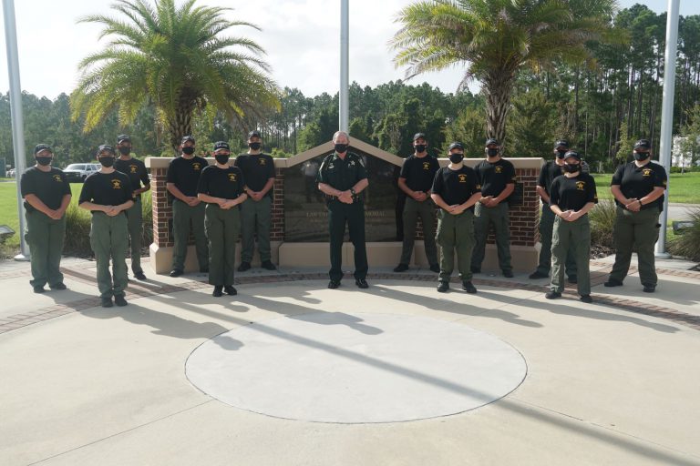 Sheriff Bill Leeper with the explorers