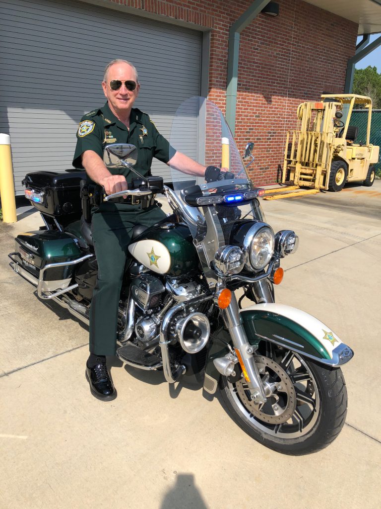 Officer on bike