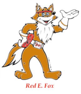 Red E. Fox cartoon